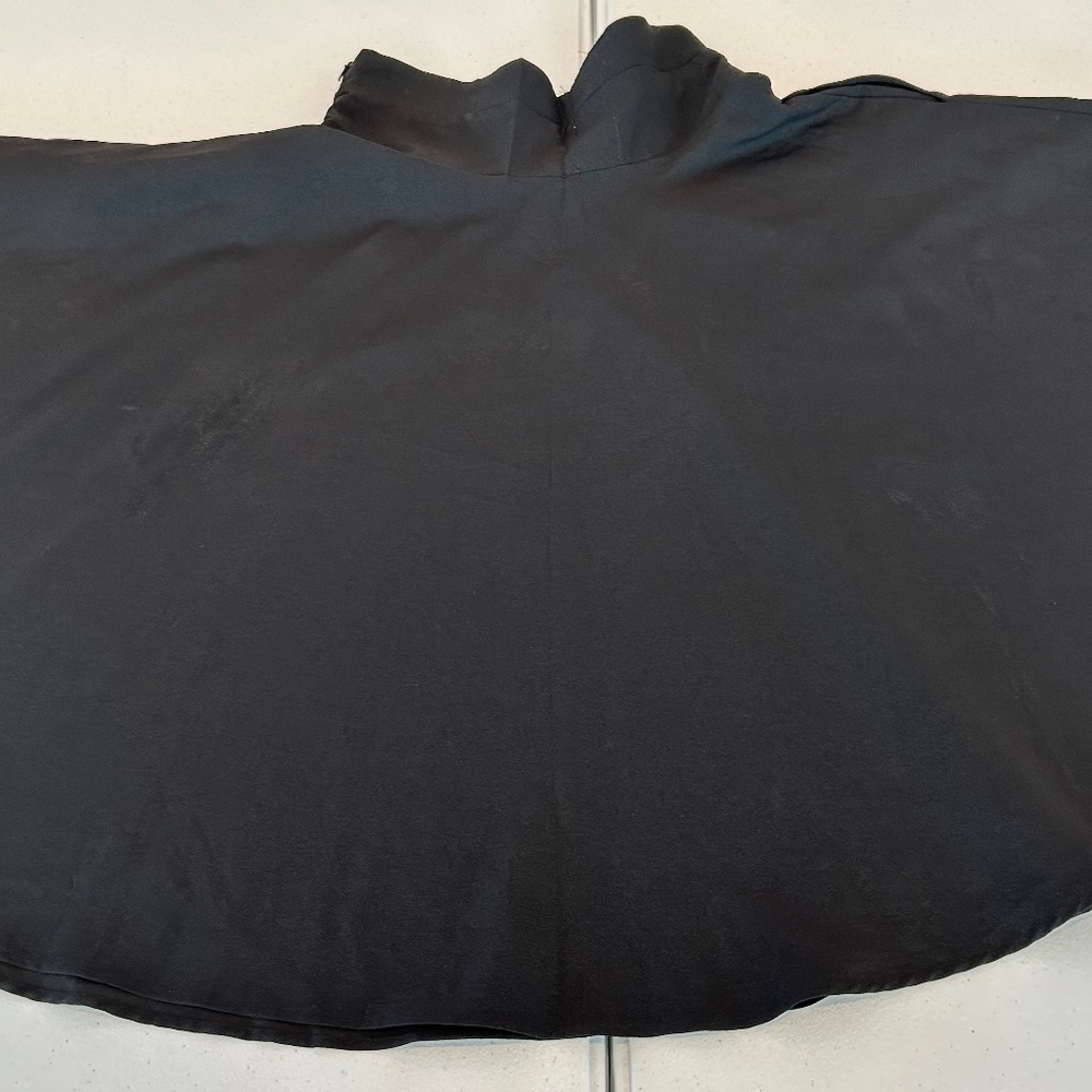 Black Full Circle Skirt